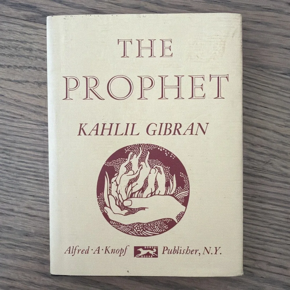 The Prophet Kahlil Gibran Pocket Edition Book HCDJ Spiritual Fiction